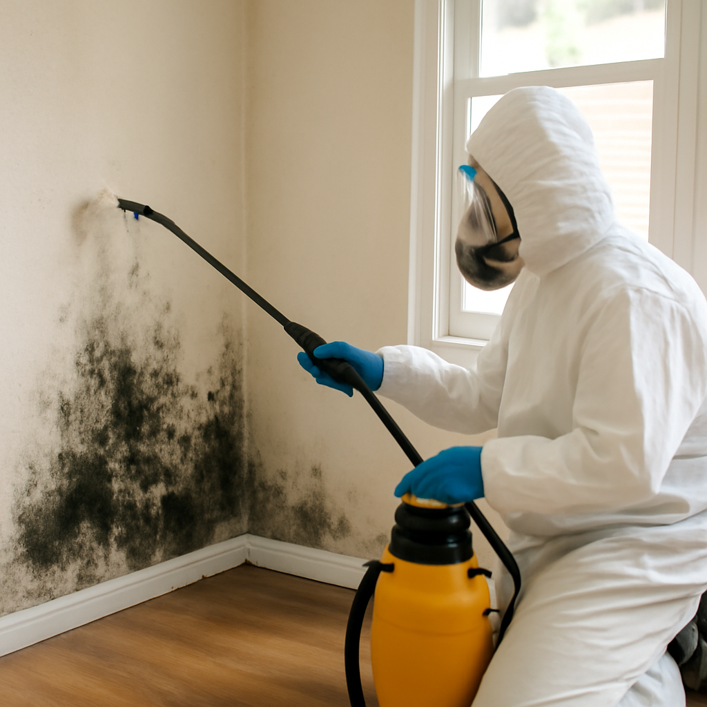 Black mold professional removal near me