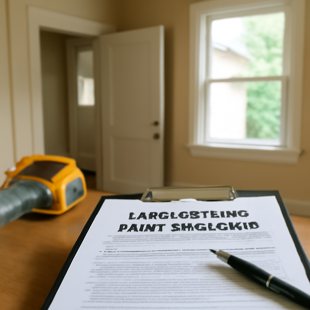 Landlord lead paint disclosure