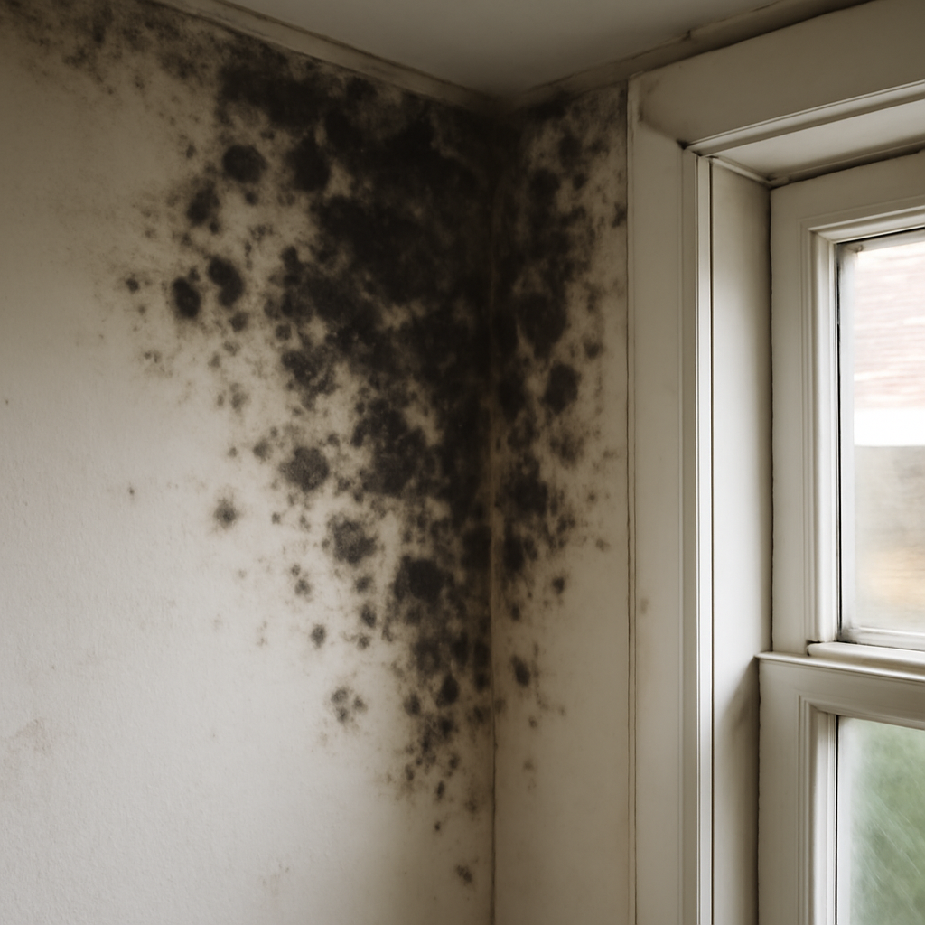 Black mold texture