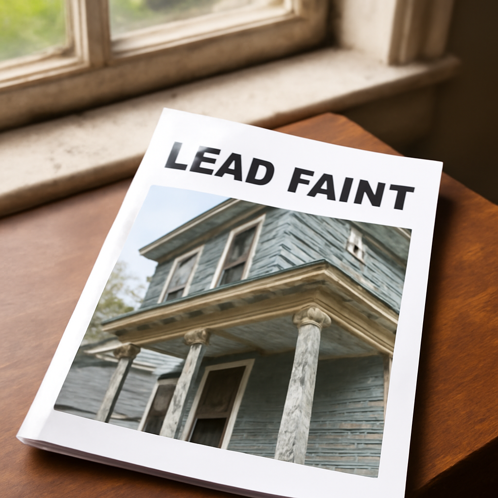 Lead paint brochure