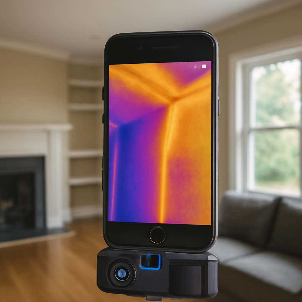 Flir one pro thermal camera