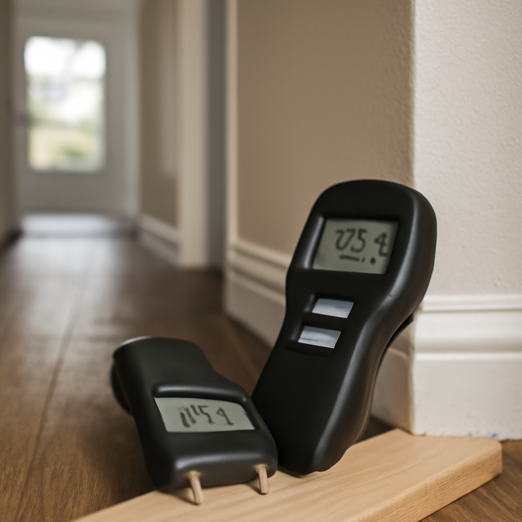 Wagner pinless moisture meter