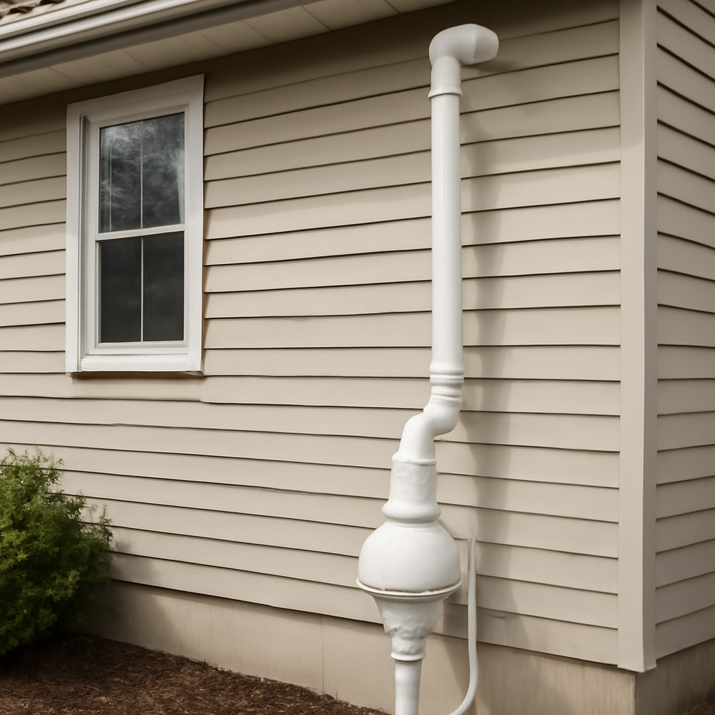 What does a radon system do