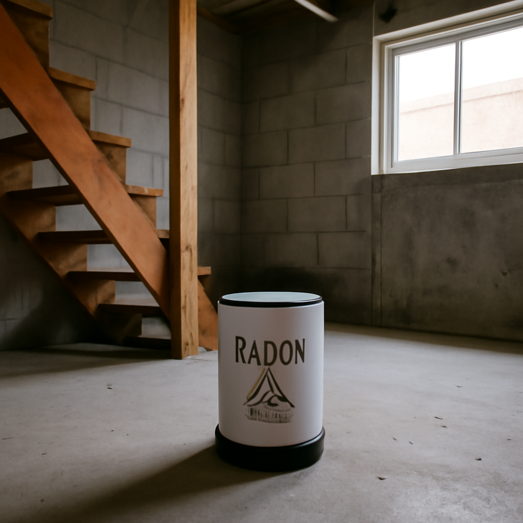 What is considered a high level of radon