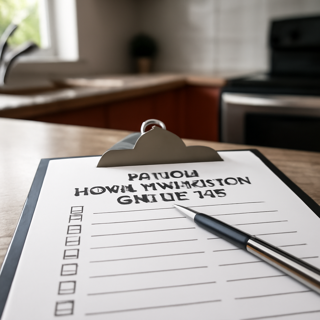 Section 8 home inspection checklist