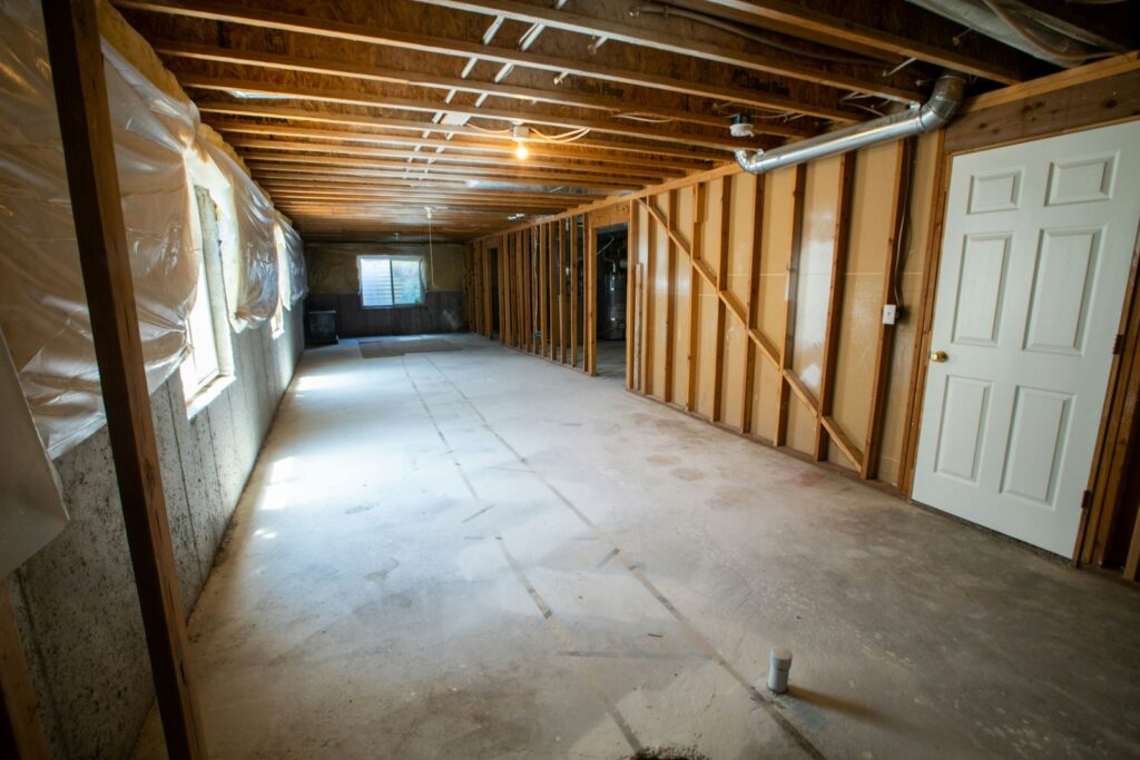 Open basement