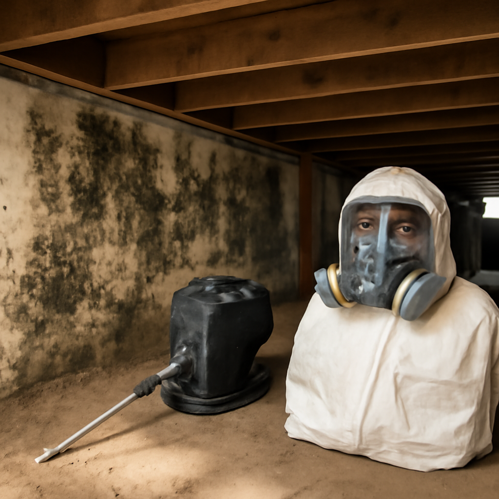 Local crawl space mold removal