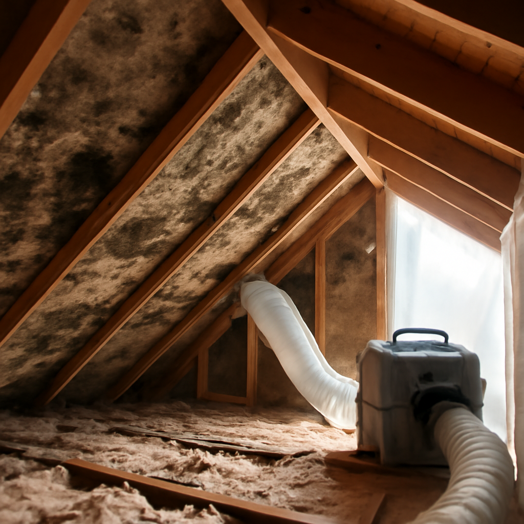 Attic mold remediation near me
