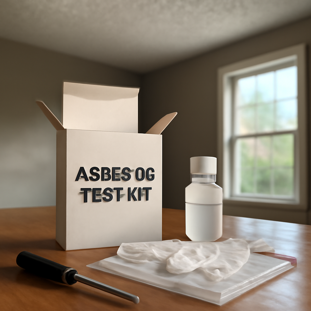Popcorn Ceiling Asbestos Test Kit: A Clear Guide - InspectandTest