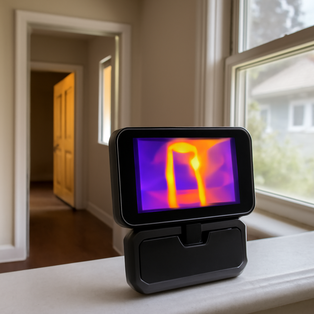 Flir one thermal imaging camera