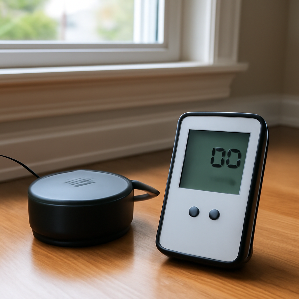 Radon detectors for home