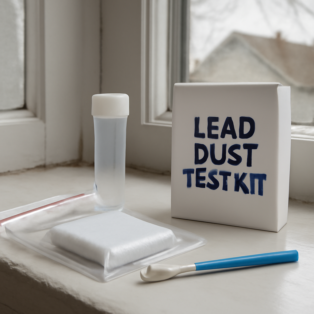 Lead dust test kit