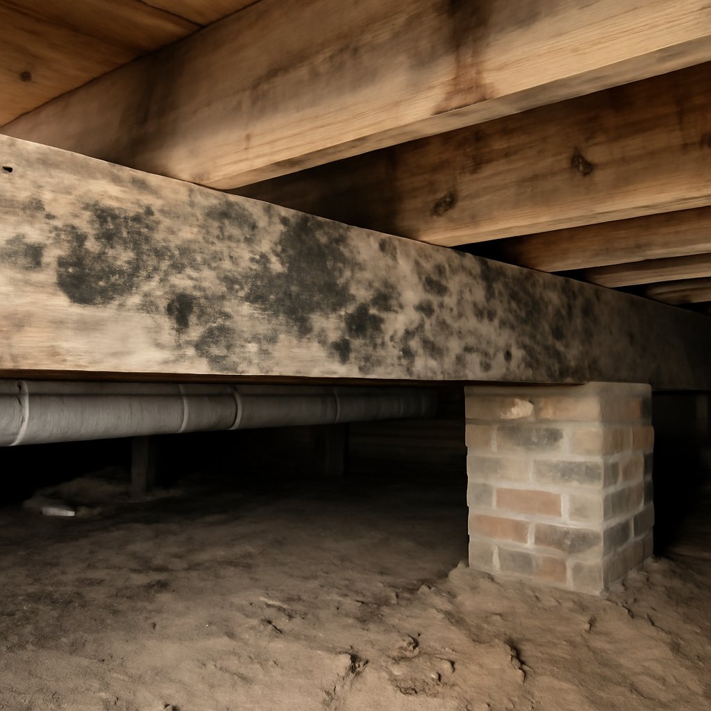 Crawl space mold