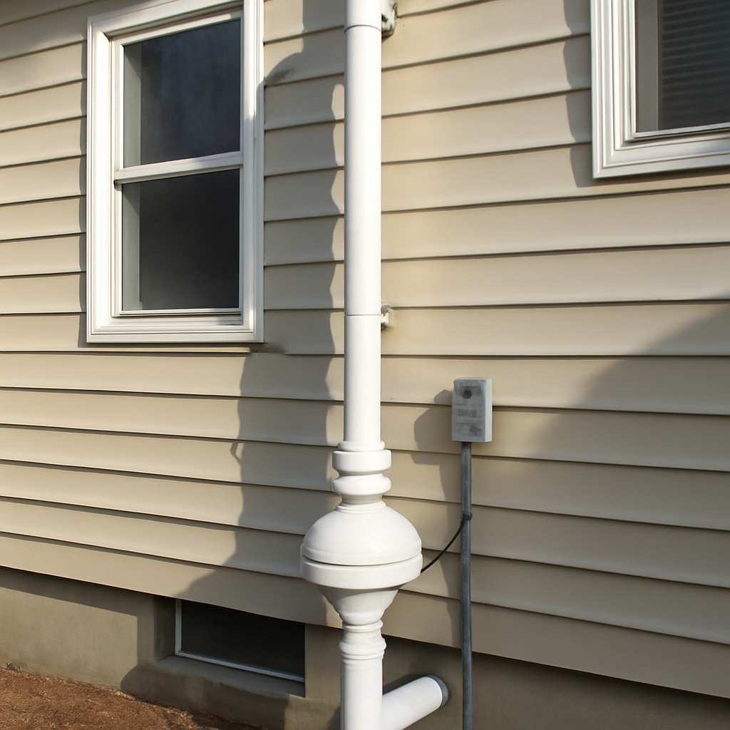 Radon system installation