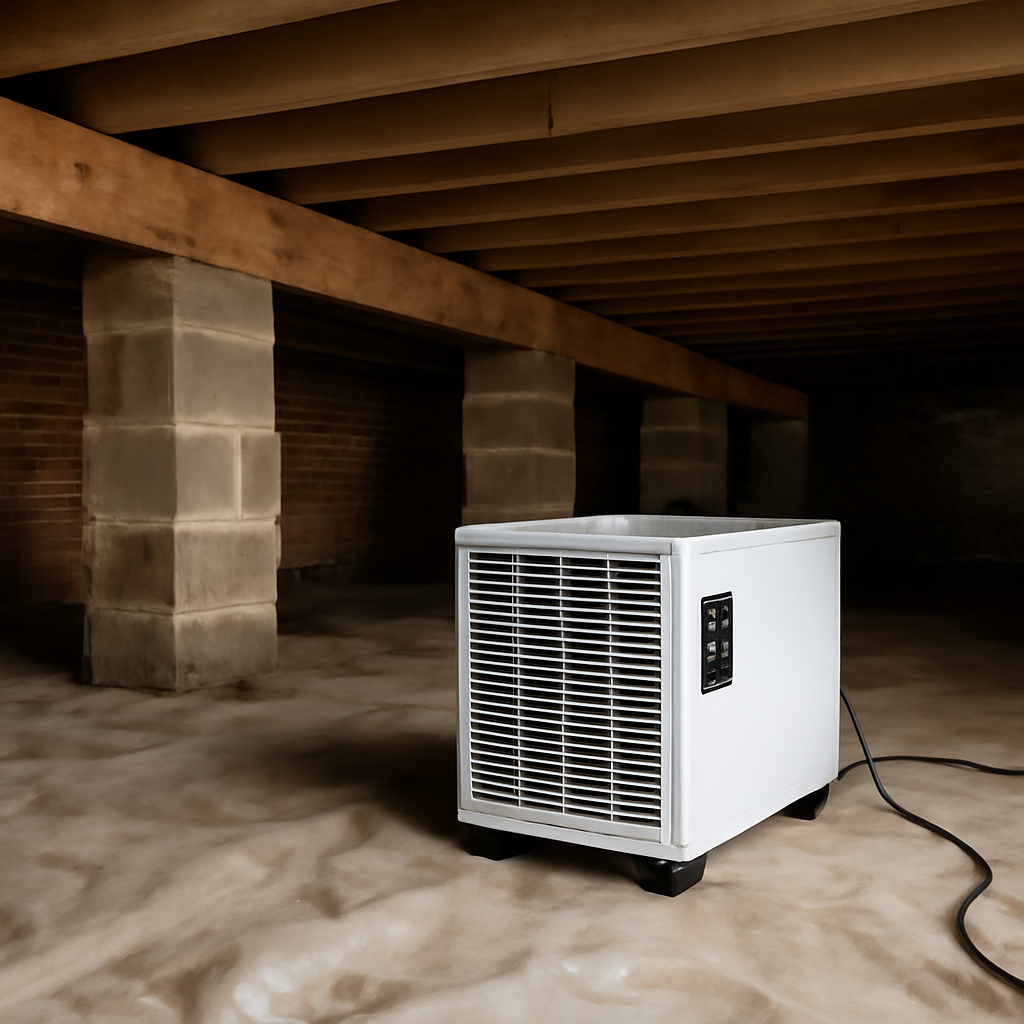 Crawl space dehumidifier cost