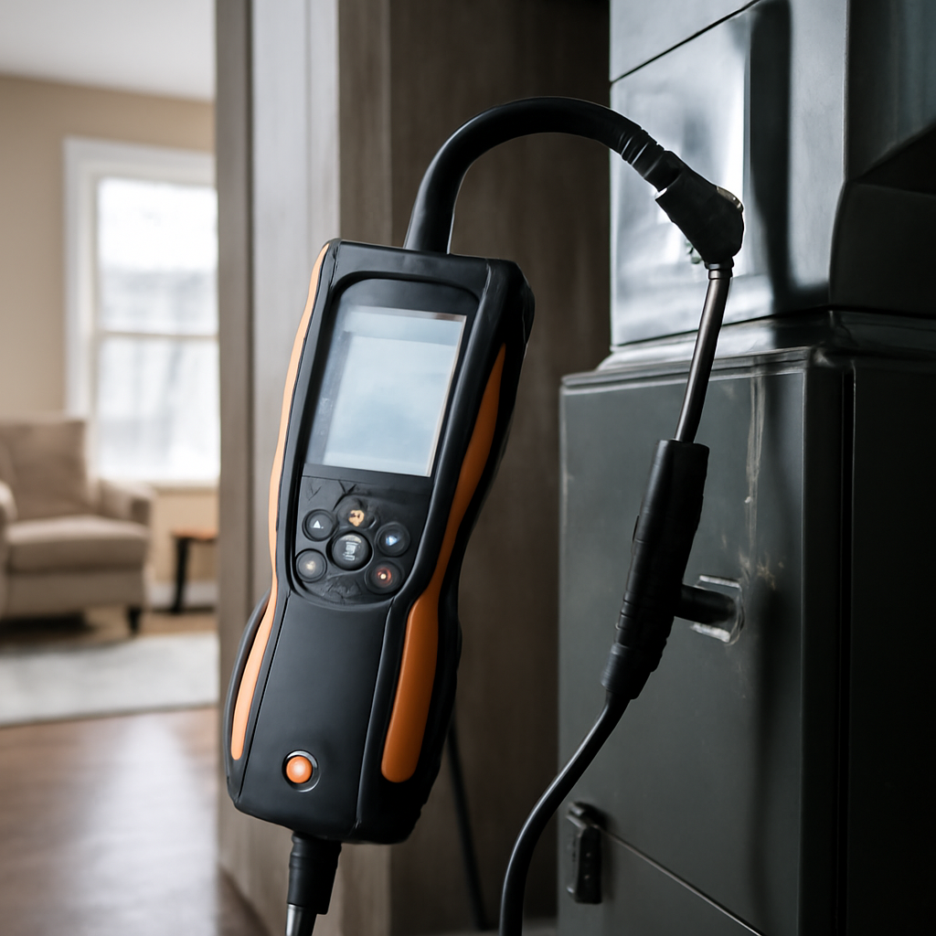 Testo combustion analyzer