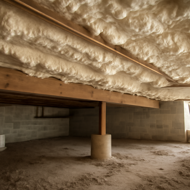 Spray Foam Insulation for a Crawl Space Guide