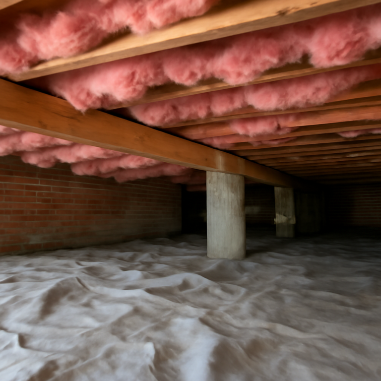 Best Insulation for a Crawl Space by Scenario