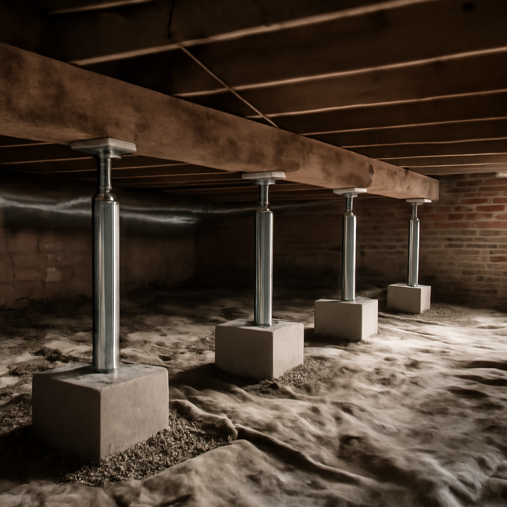 Crawl space repair