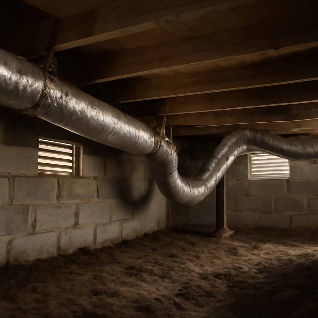 Vents in crawl space