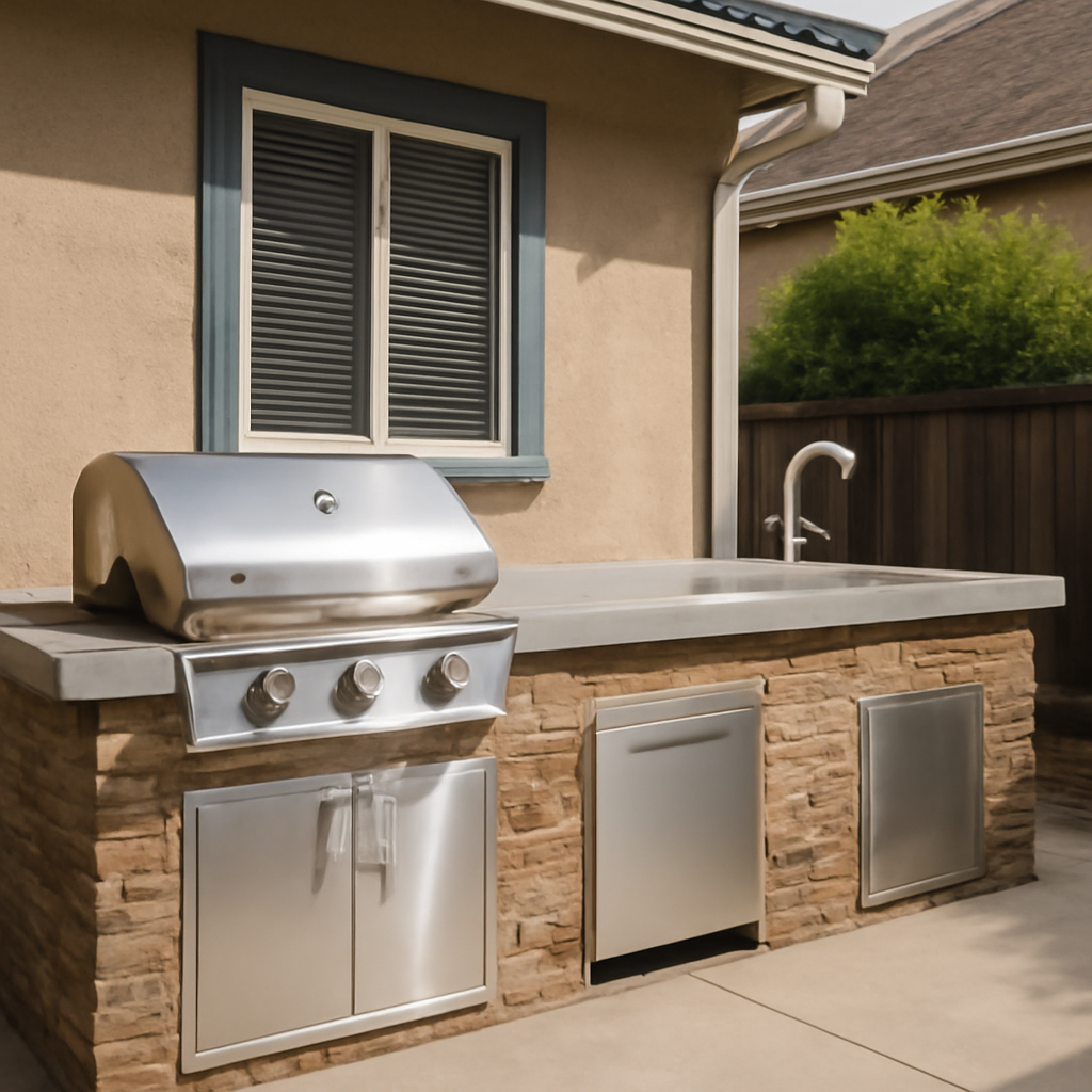 Outdoor kitchen