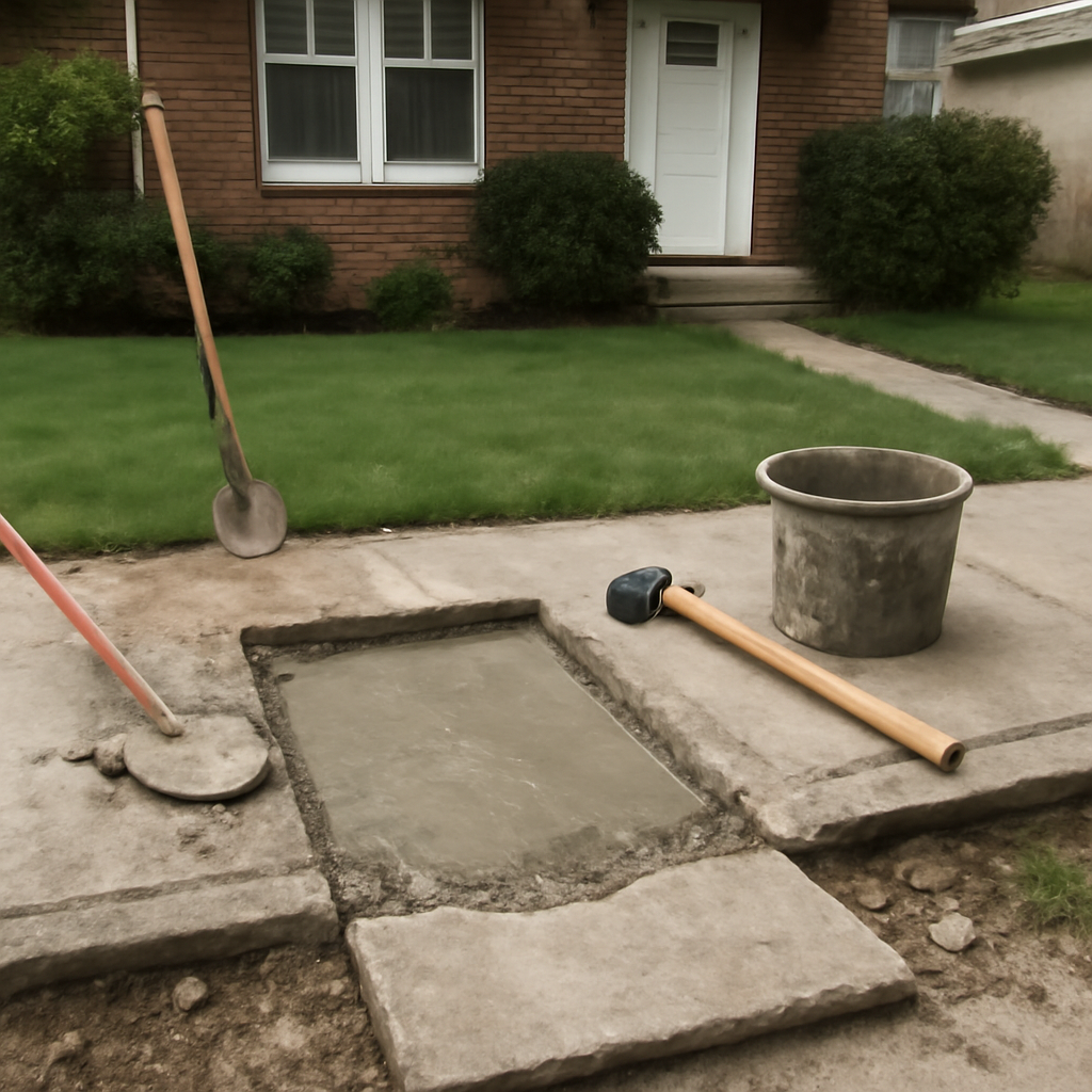 Sidewalk repair