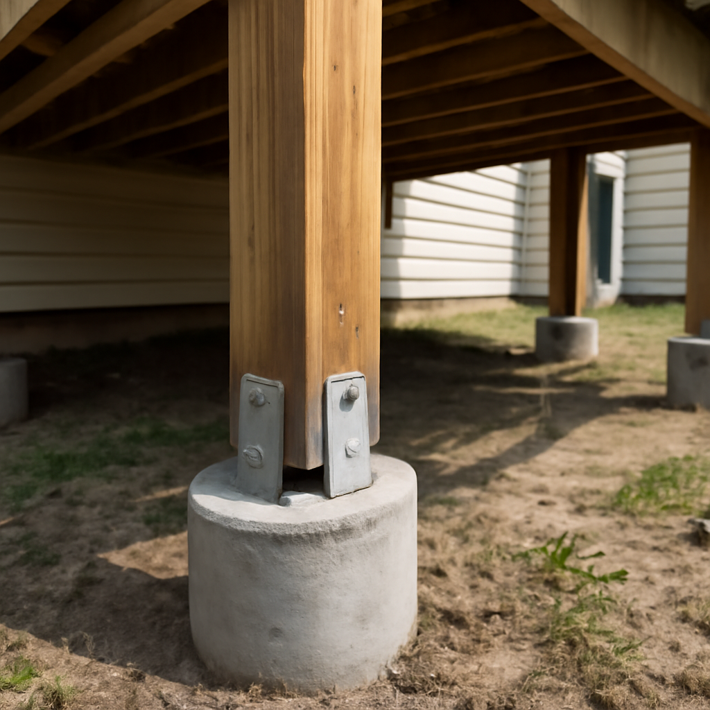 Deck footings