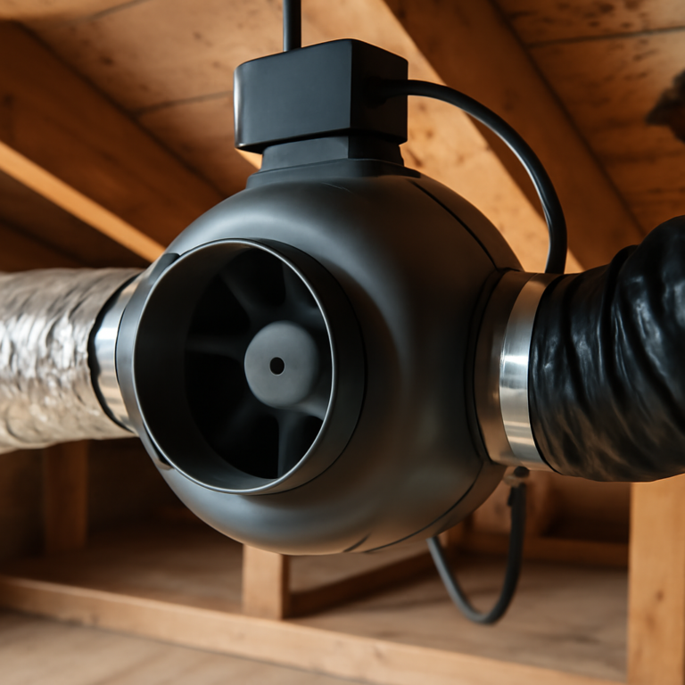 Inline Exhaust Fan: Quiet Ventilation and Long Duct Runs