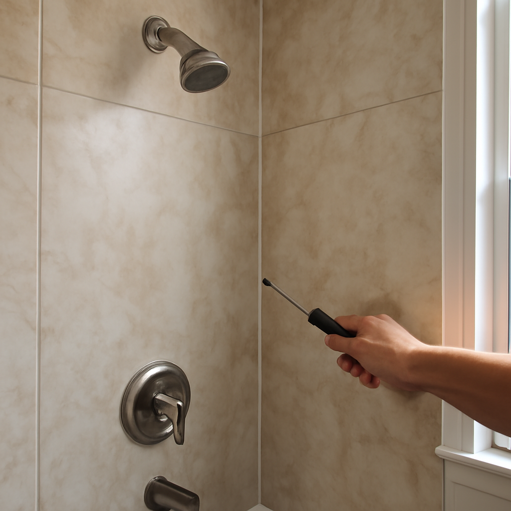 Shower wall panels