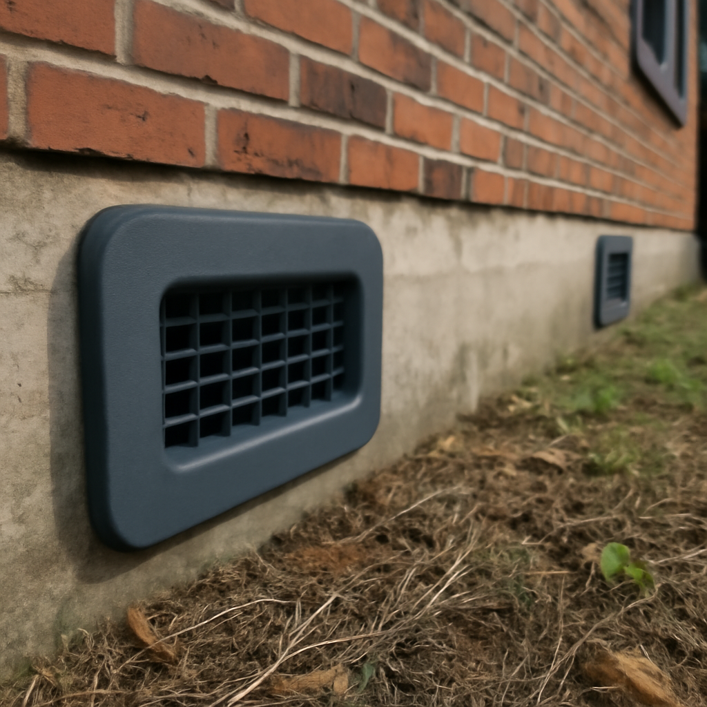 Crawl space vent covers