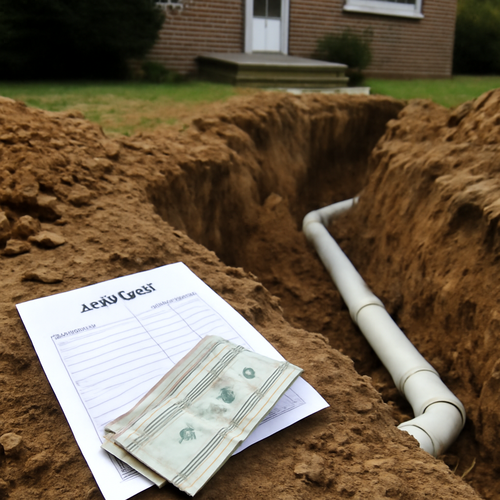 Sewer line repair cost